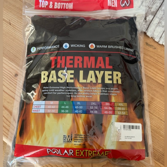 NWT Polar Extreme Thermal Base Layer Set - Picture 2 of 4